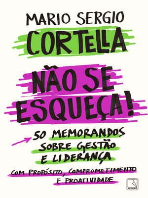 cover image of Não se esqueça!